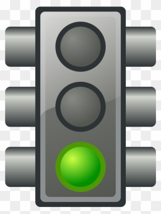 Green Traffic Light - Green Traffic Light Clipart - Png Download
