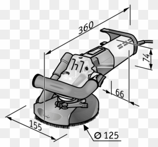 Product Drawing Ld 15 10 125 R, Kit Turbo Jet Zoom - Flex Ld 15-10 125 R Clipart