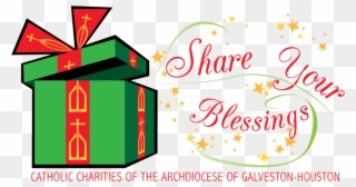 Join Us For Our 25th Annual Share Your Blessings Christmas - Share Your Blessings This Christmas Clipart