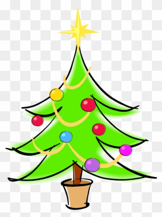 Árbol De Navidad, Christmas Tree, - Christmas Traditions Clipart