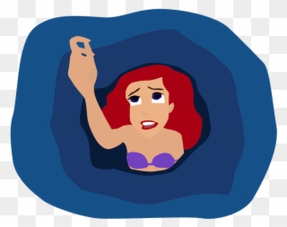 Since Mermaids Don't Have Souls, Ariel Must Spend 300 - Illustration Clipart
