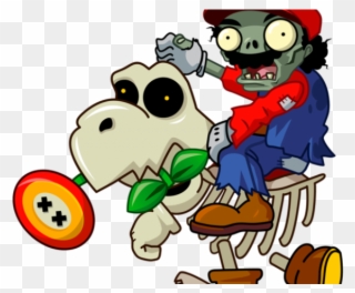 Zombie Clipart Mario Bro - Plants Vs Zombies Png Transparent Png