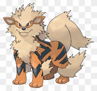 Clip Art Transparent Library Arcanine Drawing - Arcanine Pokemon - Png Download