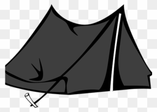 Camping Clipart Pup Tent - Tent Clipart - Png Download