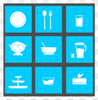 Computer Icons Download Food Tableware Image File Formats - Icon Alat Makan Clipart