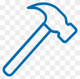 Our Services - Hammer Png Icon Clipart