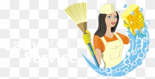 Janitor Clipart Female - Car Wash Girl Png Transparent Png