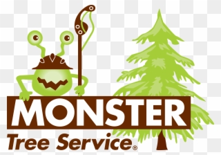 Monster Tree Service Logo Clipart