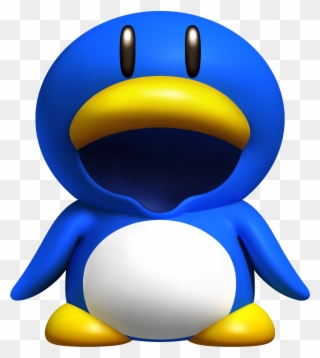 New Super Mario Bros - New Super Mario Bros Wii Penguin Suit Clipart