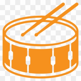 Snare Drum Line Art Clipart
