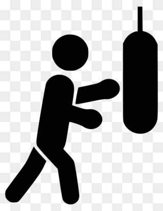 Athlete Boxing Competition Fight Svg Png Icon - Competitors Icon Clipart