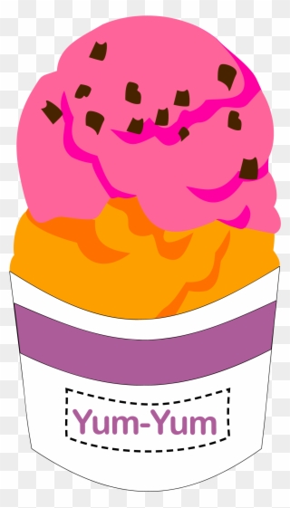 Dairy Clipart Transparent Background - Ice Cream - Png Download
