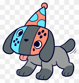 Joycon Nintendo Switch Dog Clipart