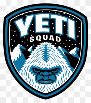 Yeti Squad Bigfoot Patrol Patch Patch Art Cartoon Cartoon - Yeti Squad Clipart
