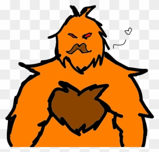 Sasquatch - Illustration Clipart