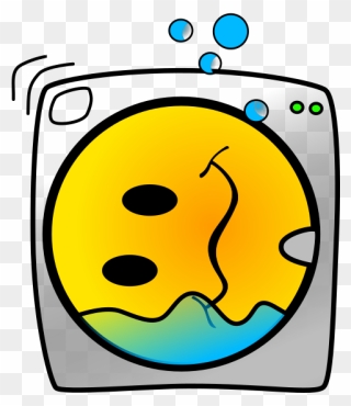 Washing Machine Smiley Svg Clip Arts - Washing Machine Clip Art - Png Download