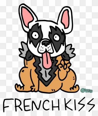 Bull Dog Clipart Picture Black And White Library French - Portable Network Graphics - Png Download