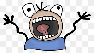 Panik Comic Clipart