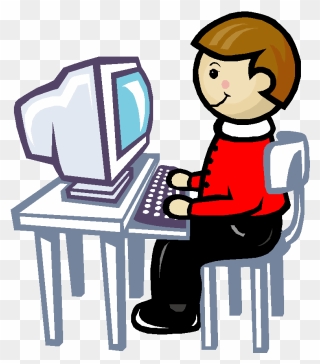 Computer Assisted Instruction Clipart - Use Computer Clip Art - Png Download