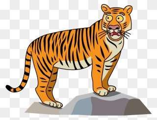 Tiger Clipart - Bengal Tiger - Png Download