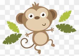 Transparent Monkey Clipart - Free Monkey Svg - Png Download