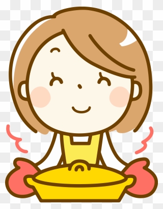 Girl Clipart Dinner - Ok Clipart - Png Download