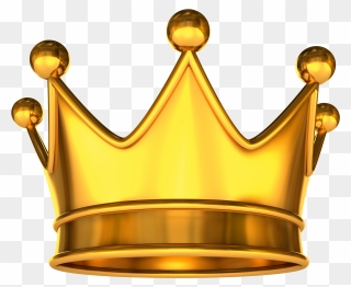 Clip Art Gold Crown Image Graphics - King Crown Logo Golden - Png Download
