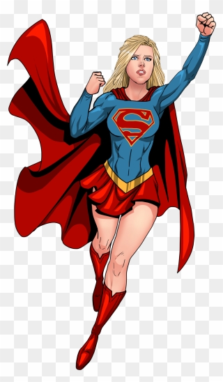 Collection Of Free Supergirl Drawing Apocalypse Download - Supergirl Png Cartoon Clipart