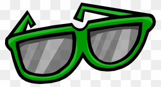 Green Sun Glasses Clipart - Png Download