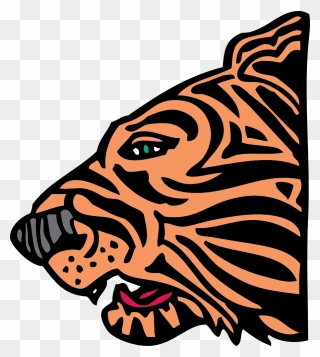 Tiger Head - Tiger Clip Art - Png Download