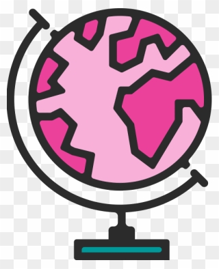 Breast Cancer Awareness Month All Over The Globe Clipart