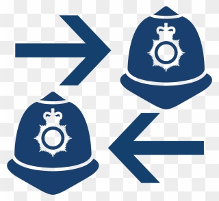 Police Officer Transfers - Police Hat Clipart - Png Download