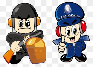 Transparent Officer Clipart - صور ضابط كاريكاتير - Png Download
