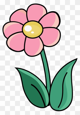 Pink Flower Clipart - Png Download