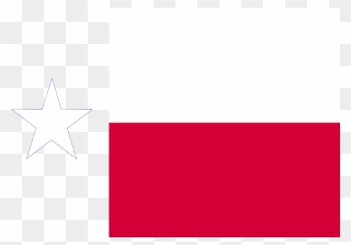 Texas Flag With Border Svg Clip Arts - Flag - Png Download