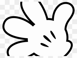 Clipart Mickey Hands - Png Download