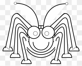Transparent Work Clipart Black And White - Insect Coloring Pages - Png Download