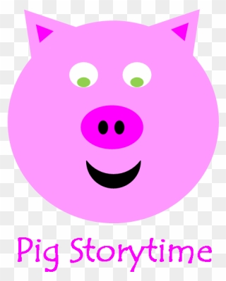 Pig Clip Art - Pig Storytime - Png Download