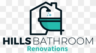 Hills Bathroom Renovations - Bathroom Renovations Logo Clipart