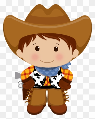 Wild West Book Fair Clipart Clipart Library Download - Cowboy Kid Clipart - Png Download