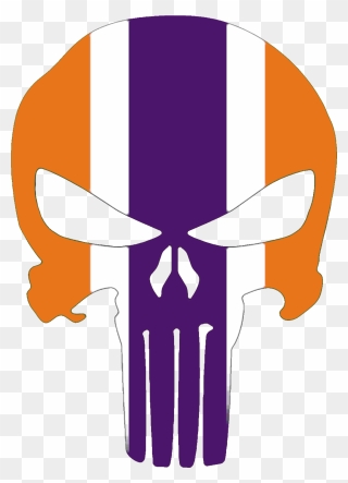 Library Of Skull Player Football Banner Png Files - Logo Cool Clemson Football Clipart