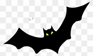 Bat Svg Clip Arts - Bat Halloween Cut Outs - Png Download
