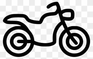 Motorcycle - Draw A Motorcycle Easy Clipart