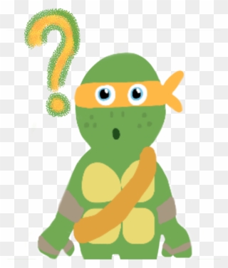 Mikey Thinks About Someone But We Don"t Know 😝🐢 - Cartoon Clipart