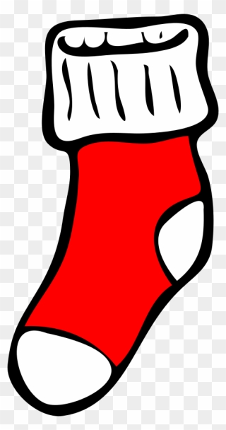 Stocking Christmas Sock - Sock Clipart - Png Download