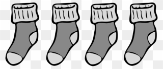 Socks Clip Art - Png Download