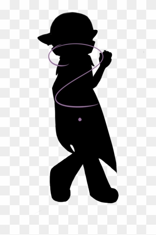 Silhouette Hat Character Clip Art - Illustration - Png Download