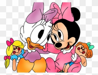 Baby Minnie Mouse And Daisy Duck Clipart