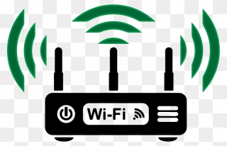 Wifi Router Cartoon Clipart