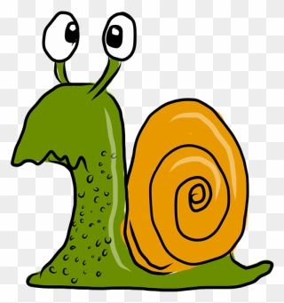 Snail Clipart Sad - If Snails Are So Slow - Png Download